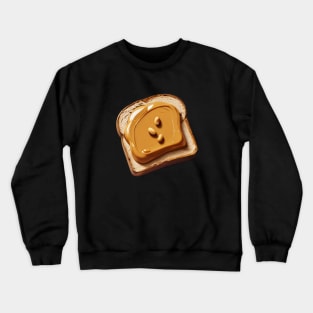 Peanut Butter Toast Kawaii Breakfast Yummy Since Vintage Sandwich Crewneck Sweatshirt